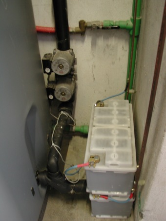 batterie impianto in isola