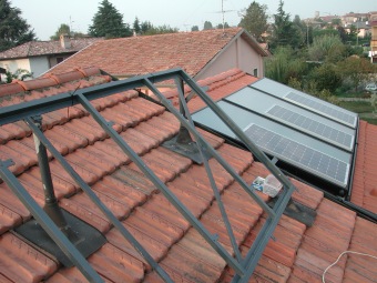 struttura portante pannelli fotovoltaici